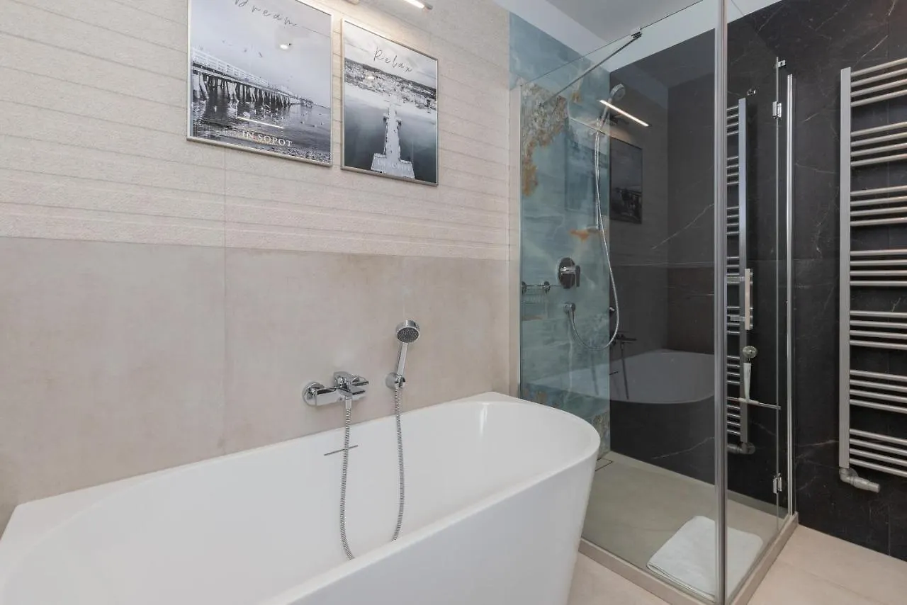 Beach Apartment With Balcony Near The Beach In Sopot By Noclegi Renters